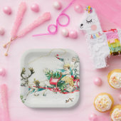 マイ親愛リトルフレンド – クリスマスホリデー ペーパープレート (パーティー)