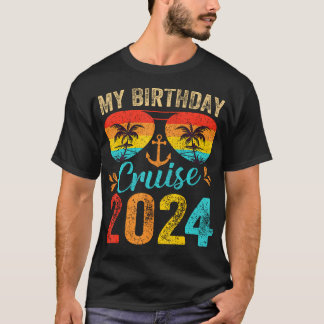マイ誕生日クルーズ2024パーティークルーズ誕生日バカ Tシャツ