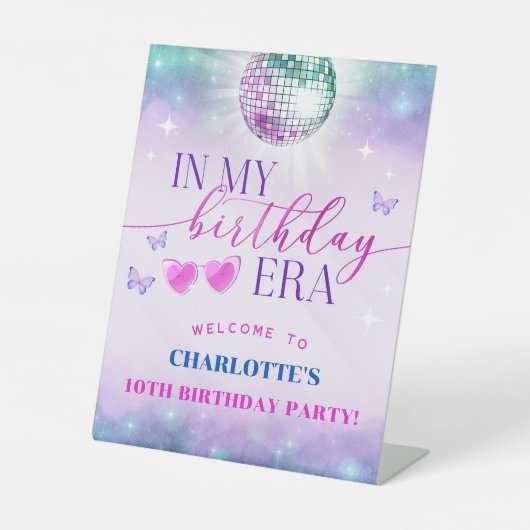 マイ誕生日時代で – 10代の誕生日 台座サイン (正面)