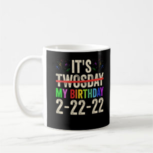 マイ誕生日2022年2月22日 コーヒーマグカップ