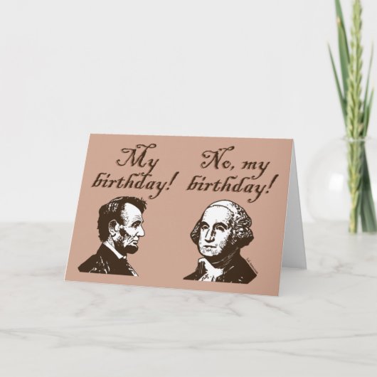 マイ誕生日 カード (正面)