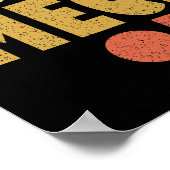 マイ車の整備士時代レトロヴィンテージ ポスター (角)