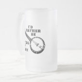 マイ遊バンジョー フロストグラスビールジョッキ (正面左)