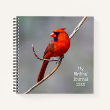 マイ野鳥観察ジャーナル（鳥）ショウジョウコウカンチョウスパイラルノート