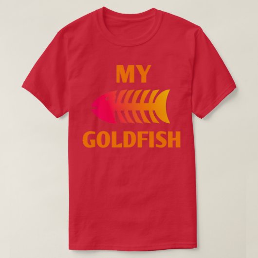 マイ金魚 Tシャツ (デザイン正面)
