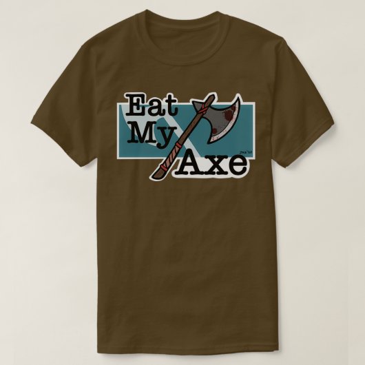 マイ食べアックス Tシャツ (デザイン正面)