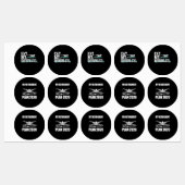 マイ食べバブルスイミングおもしろいギフト泳ぐ人スイム ラベル (シート)