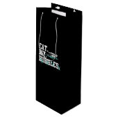 マイ食べバブルスイミングおもしろいギフト泳ぐ人スイム ワインギフトバッグ (正面アングル)