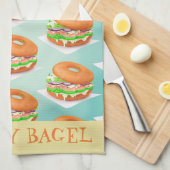 マイ食べベーグル キッチンタオル (四つ折り)