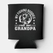 マイ魚釣りバディズコール魚釣りおじいちゃん 缶クーラー (正面)