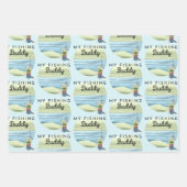 マイ魚釣りバディラッピング紙シート ラッピングペーパーシート (正面)