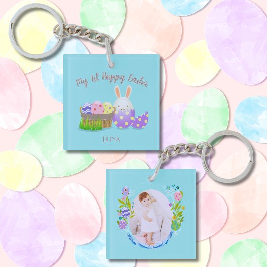 マイ1番目のハッピーイースタースクエア キーホルダー