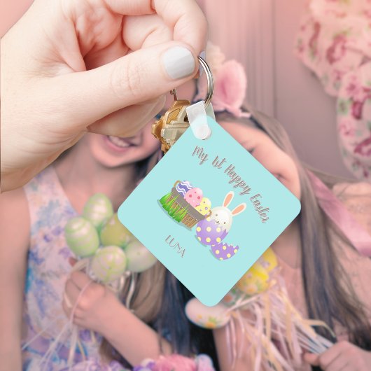 マイ1番目のハッピーイースタースクエア キーホルダー