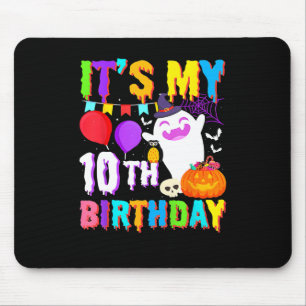 マイ10誕生日ギフト幽霊パンプキンハロウィーンコス マウスパッド