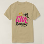 マイ13th誕生日01 tシャツ (デザイン正面)