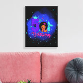 マイ5誕生日マーメイド キャンバスプリント (インサイチュ (リビング))