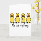 マイ・アンド・マイ・ピープ カード (黄色い花)
