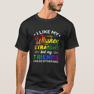 『マイ・ウィスキー・ストレートLGBTプライドゲイ・レズビアン』 Tシャツ