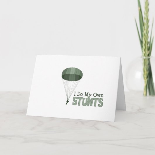 マイ·オウン·スタント カード (正面)