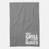 マイ・グリル・マイ・ルール キッチンタオル (縦)