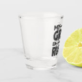 マイ・グリル・マイ・ルール ショットグラス (左)
