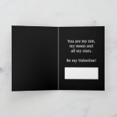 『マイ・サン・マイ・ムーン・アンド・オール・スターズ・バレンタイン・カード』 カード (内部)