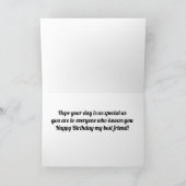 **マイ・ショッパー**カお気に入りのードへのハッピーバースデー カード (内部)