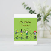 マイ・スクール・フレンド ポストカード (スタンド正面)