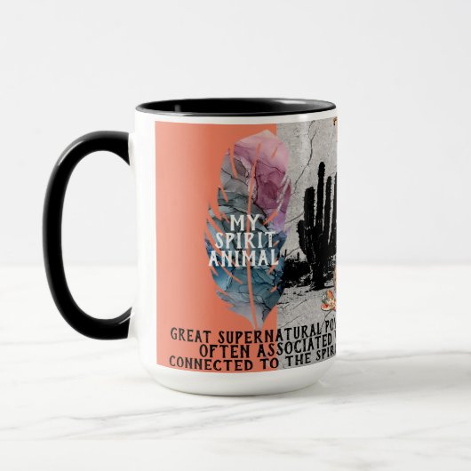 『マイ・スピリットアニマル』スネークコーヒーマグ マグカップ (左)