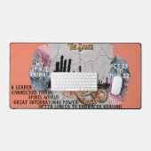 『マイ・スピリットアニマル』10月~11月 デスクマット (キーボード&マウス)