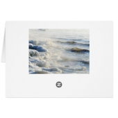 『マイ·スピリット·聖なる書物、 経典·海·ウェーブズ·カード』 (裏面横)