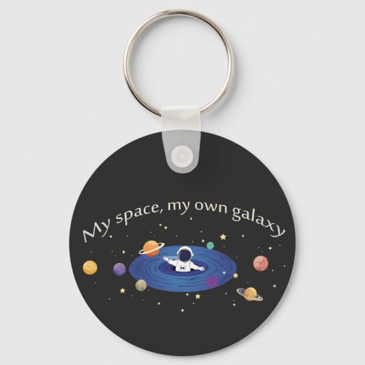 マイ スペース マイ ギャラクシー キーホルダー (正面)