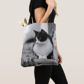 マイ·ソウル·フィンズ·レスト- Ps 62:1 トートバッグ (クローズアップ)