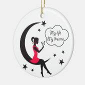 マイ・ドリームズ  セラミックオーナメント (左)