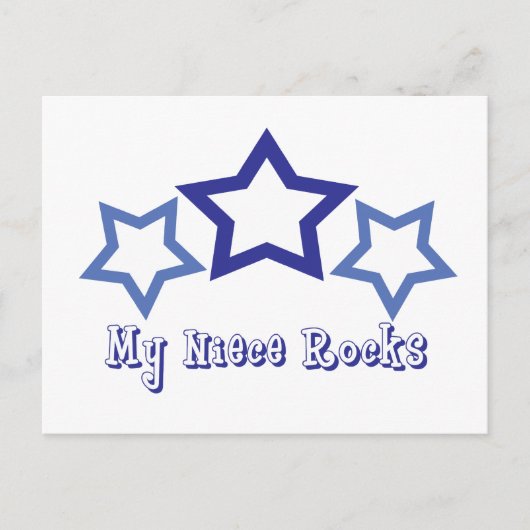マイ・ニース・ロックズ ポストカード (正面)