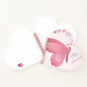 マイ・バタフライ・ストーリー ノートブック (内部)