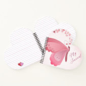 マイ・バタフライ・ストーリー ノートブック (内部)