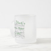 『マイ・バッハ』 フロストグラスマグカップ (正面左)