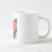 マイ・バレンタインへの花びら ジャンボコーヒーマグカップ (右)