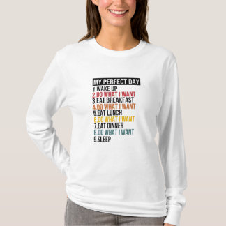 マイ·パーフェクト·デイ·リタイアメント·パーティー退職者 Tシャツ