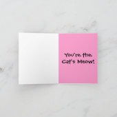 『マイ・パーフェクト・ラブ・アニバーシャル』 カード (内部)