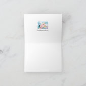 "マイ・ヒーロー" - ラブハート スイーツ グリーティングカード サンキューカード (内部)