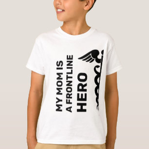 マイ·ママ·フロントライン·ヒーロー·コロナウイルスCovid19 Tシャツ