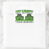 マイ・ラッキー・チャーム・ステッカー ラウンドシール (バッグ)