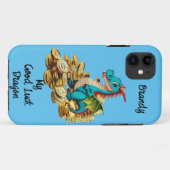 マイ ラッキー ドラゴン カスタマイズ可能 Case-Mate iPhoneケース (裏面(横))