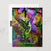 マイ·リトル·ハチドリ 招待状 (正面/裏面)