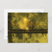 『マイ・ワン・アンド・オンリー・ラブ』 ポストカード (正面/裏面)