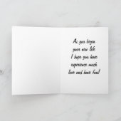 マイ**姉妹**ブライダルシャワー 招待状 (内部)