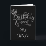 マイ**WIFE** & **誕生日QUEEN** カード<br><div class="desc">こもしのかわいいカードは、もっと多くののまわりに誕生日や楽しい時間を確かに見ているのが好きです祝。 )そして、私の8店の全ての節で「AGE」と「THE」を変えることはできません。もう少しだ！感謝していストップ頼む！(このカード来は、他の年代の方々のために「この店」に置かれています。</div>