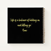 マイBalance Spiralノートブック ノートブック (裏面)